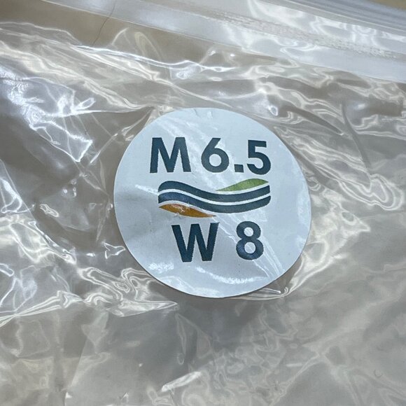 Grounded Footwear Unisex White/Yellow Water Quick-Dry Swim Shoes Size M6.5 W8 - Picture 6 of 10